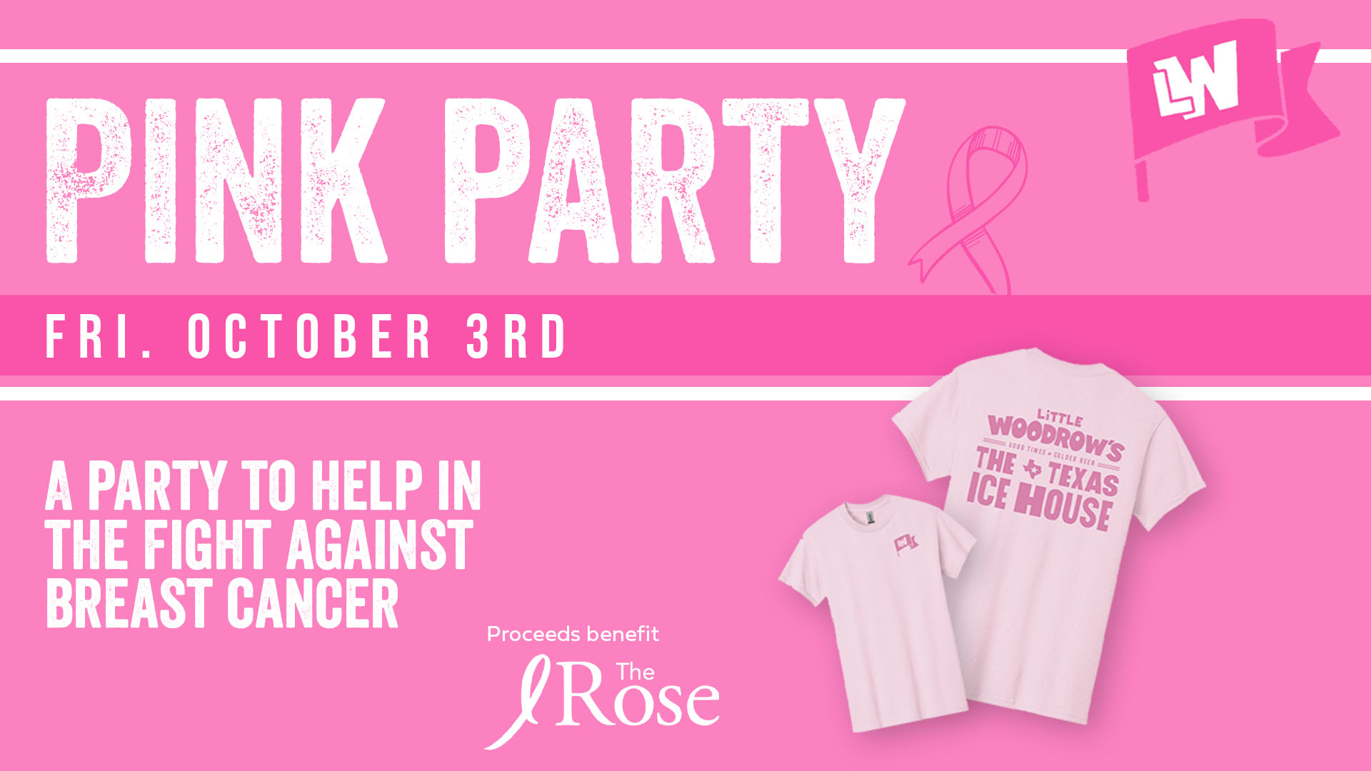 Pink Rdg Pink Party @ Tech Ridge! - Little Woodrow's